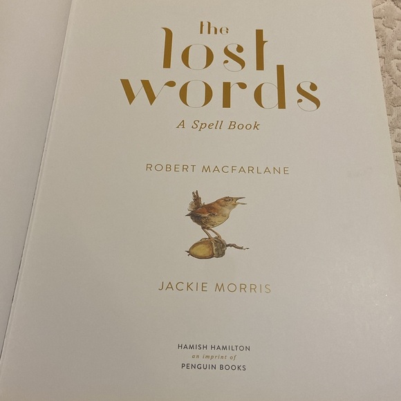 The lost words a Spell Book Macfarlane & Jackie Morris book - Picture 3 of 5